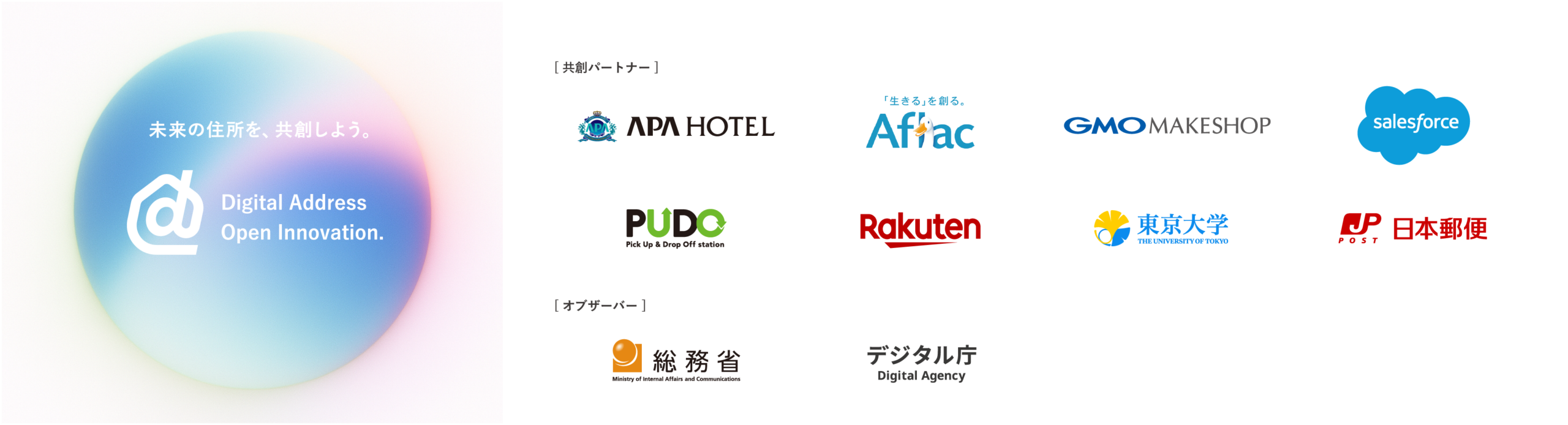 産学官連携・業界横断で、住所のDXを加速。共創型コンソーシアム 「デジタルアドレス・オープンイノベーション」が発足  ～日本の住所課題の解決に向け、業界を越えた取り組みへ～ | GMOメイクショップ株式会社